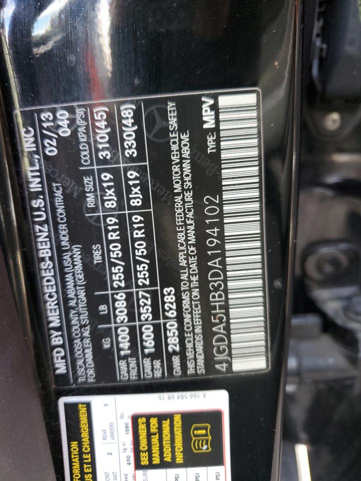 MERCEDES-BENZ M-CLASS 350 4MATIC