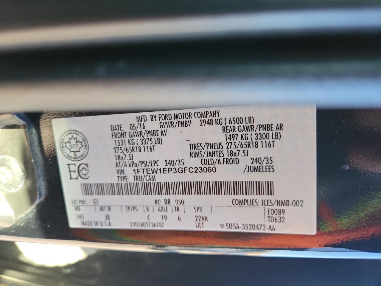 FORD F-150 SUPERCREW