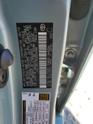 2019 TOYOTA PRIUS - JTDL9RFU7K3009488