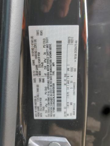 2018 FORD ESCAPE SE - 1FMCU9GDXJUB05939