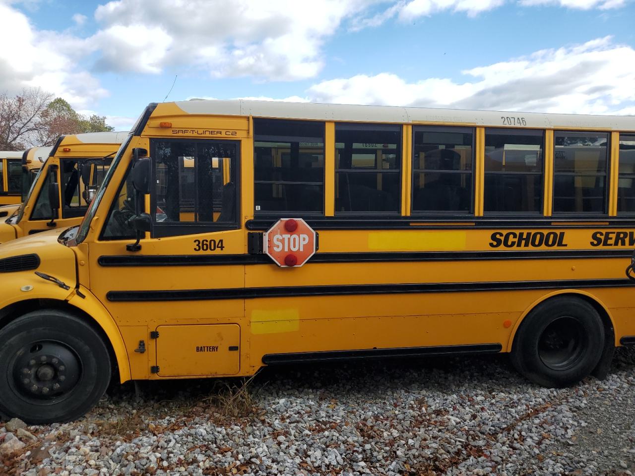 Lot #3273801373 2012 THOMAS SAF-T-LINER C2