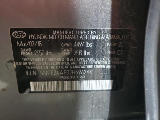 2018 HYUNDAI SONATA SE - 5NPE24AF0JH696244