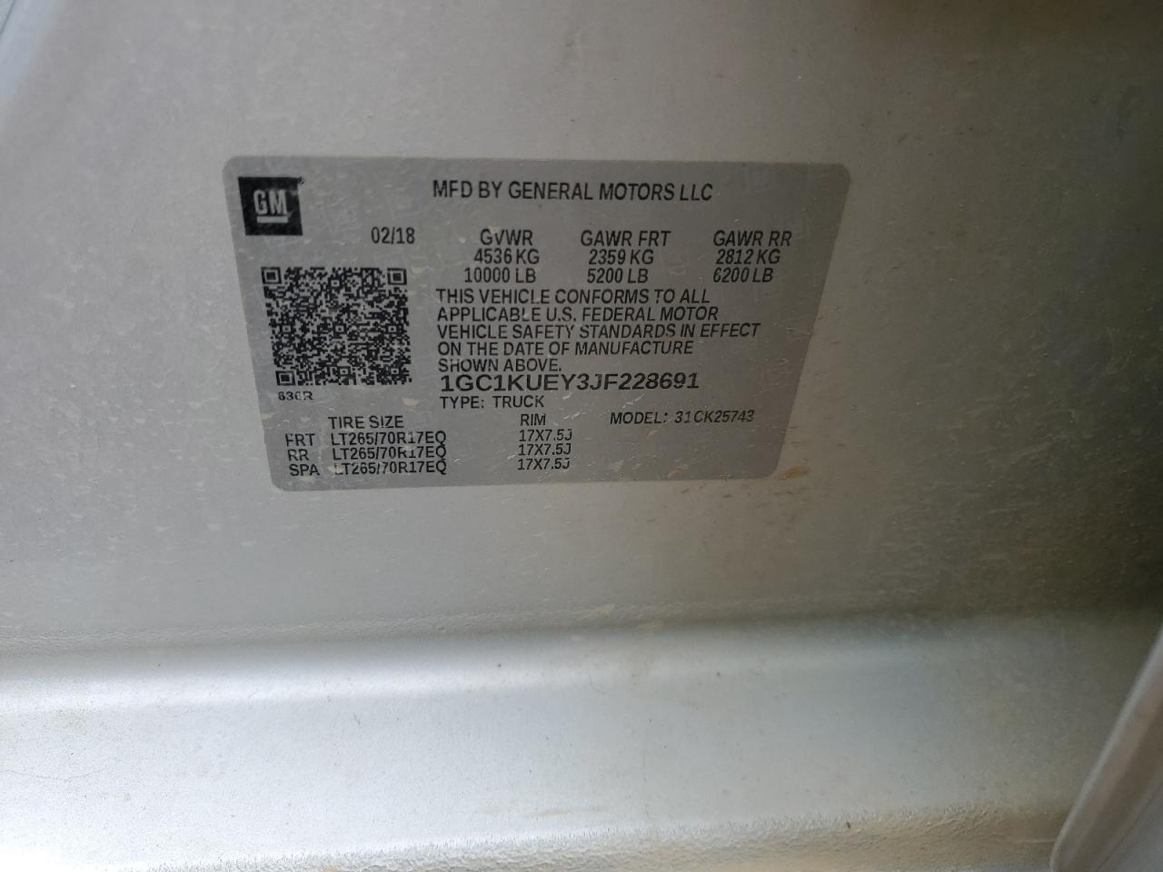 CHEVROLET SILVERADO K2500 HEAVY DUTY