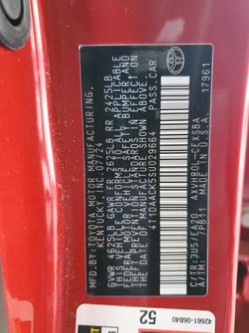 2025 TOYOTA CAMRY XSE - 4T1DAACK5SU029664