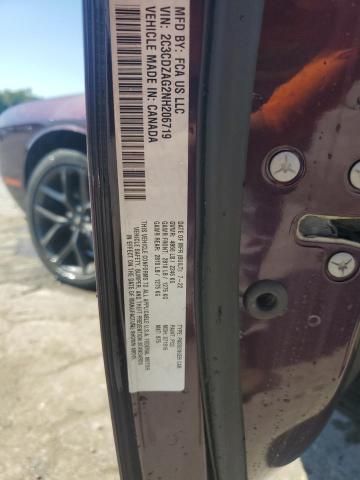 2022 DODGE CHALLENGER 2C3CDZAG2NH206719