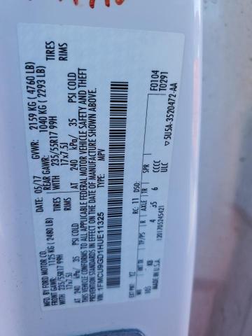 2017 FORD ESCAPE SE #3273753354