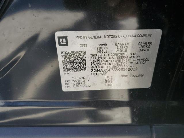 2019 CHEVROLET EQUINOX LS - 2GNAXSEV2K6142013