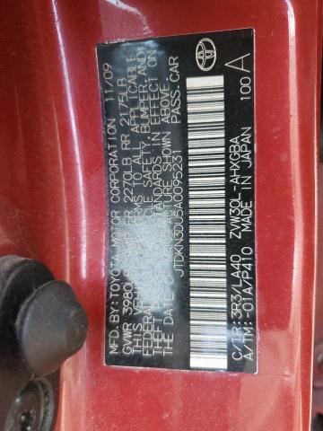 2010 TOYOTA PRIUS - JTDKN3DU5A0095231