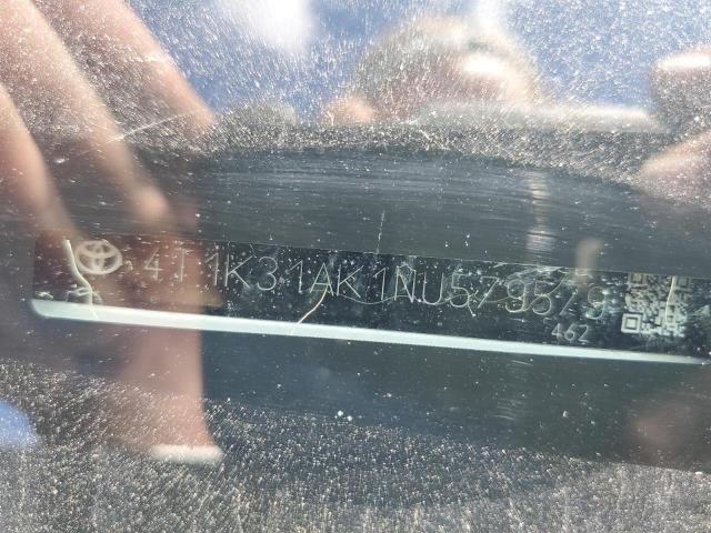 2022 TOYOTA CAMRY XSE 4T1K31AK1NU579579