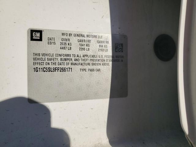 2015 CHEVROLET MALIBU 1LT - 1G11C5SL8FF266171