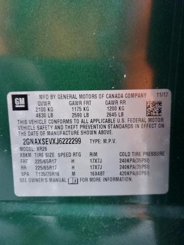 2018 CHEVROLET EQUINOX LT #3302795896