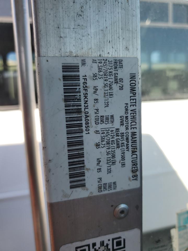 Lot #3305474099 2020 FORD F59