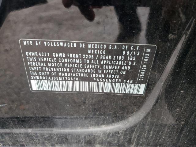 2014 VOLKSWAGEN JETTA SE - 3VWD07AJ0EM373638