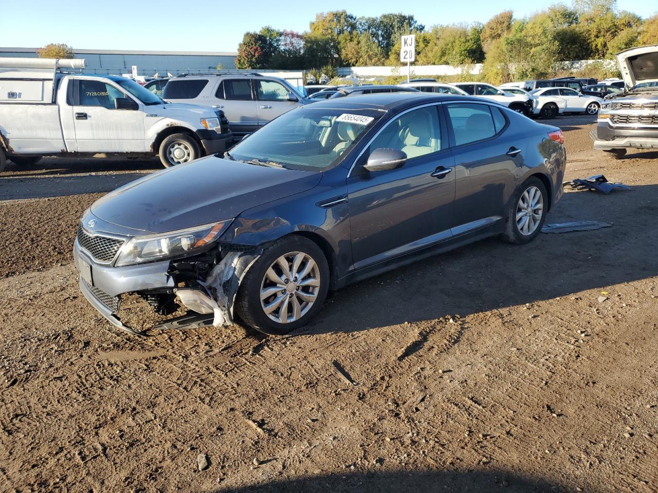 Lot #3308308169 2015 KIA OPTIMA EX