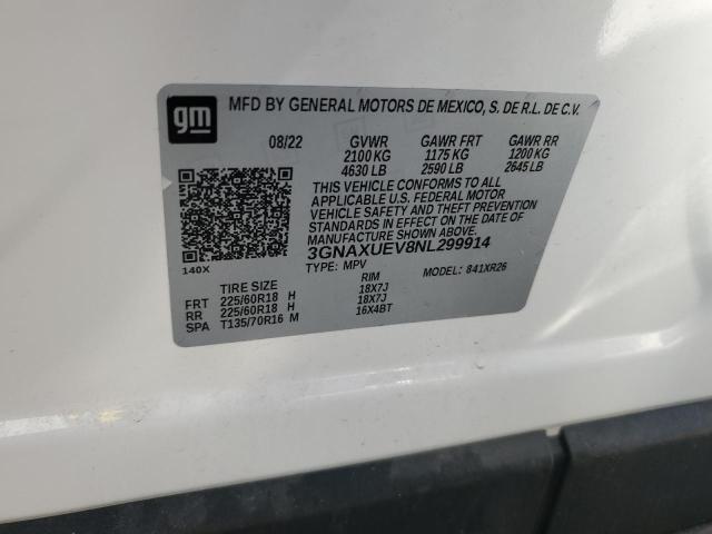 2022 CHEVROLET EQUINOX LT #3302871907