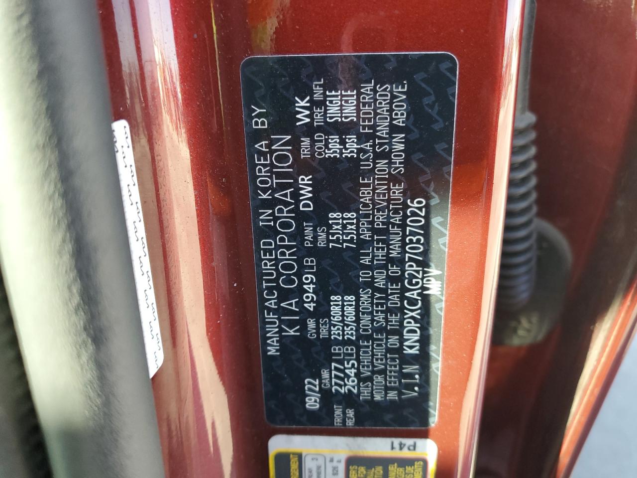 KIA SPORTAGE SX PRESTIGE