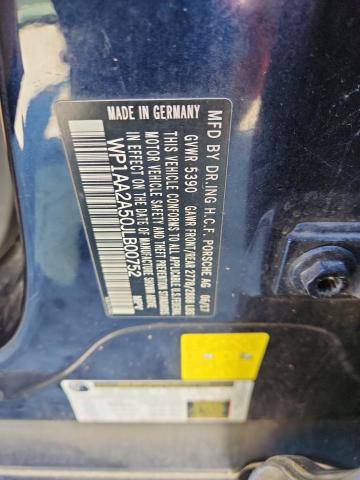 2018 PORSCHE MACAN WP1AA2A50JLB00752