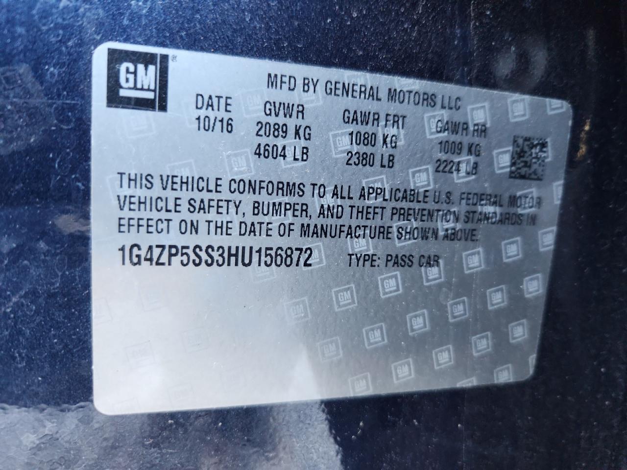 BUICK LACROSSE ESSENCE