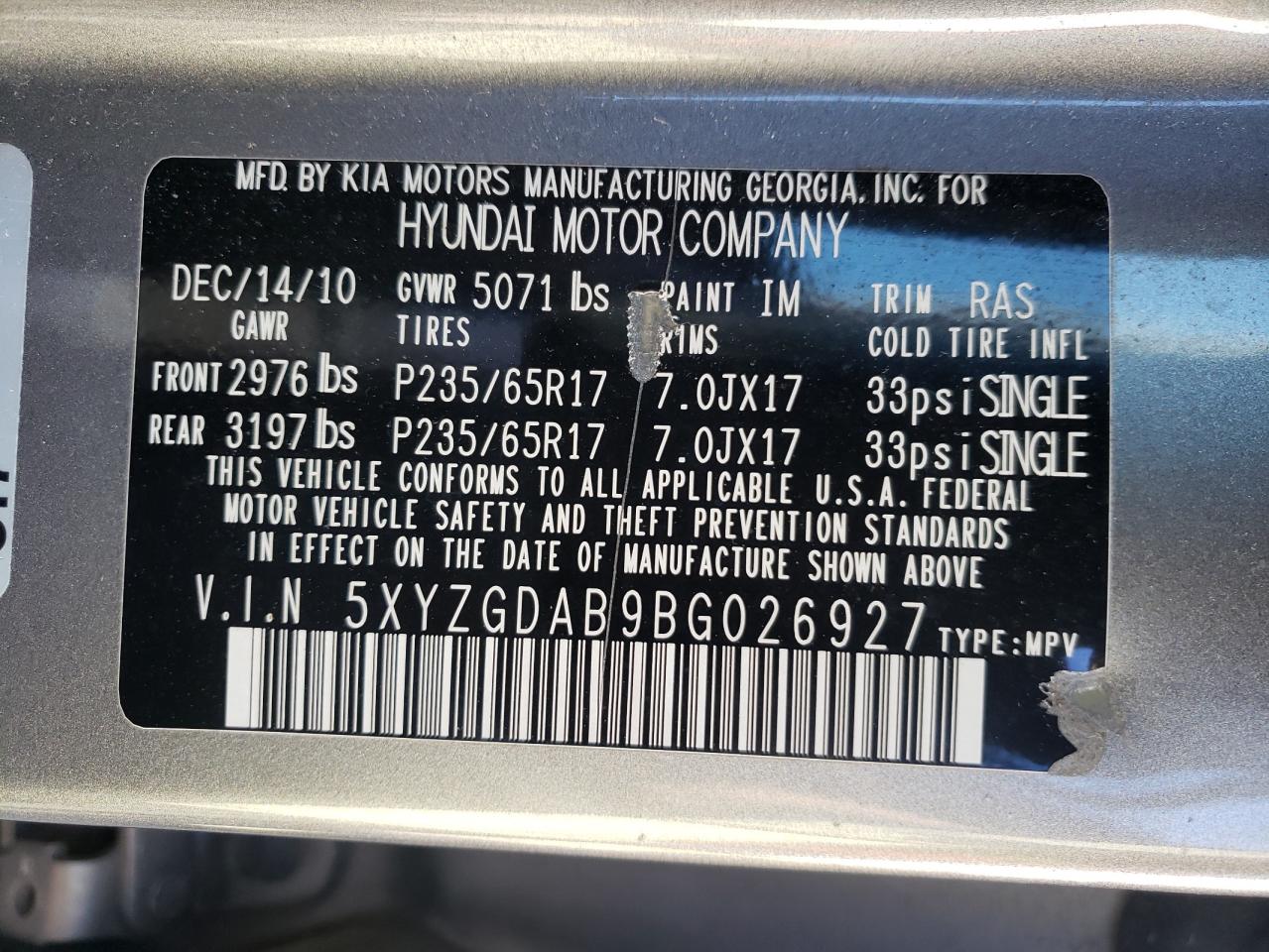 HYUNDAI SANTA FE GLS