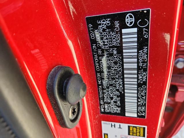 2019 TOYOTA PRIUS #3296952852