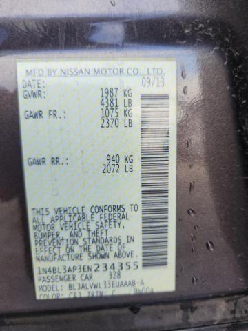 2014 NISSAN ALTIMA 3.5 - 1N4BL3AP3EN234355