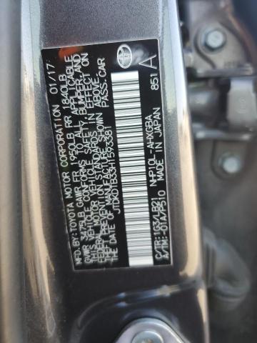 2017 TOYOTA PRIUS C - JTDKDTB33H1593381