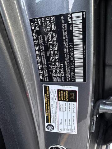 2020 MERCEDES-BENZ GLS 450 4M 4JGFF5KE5LA049591