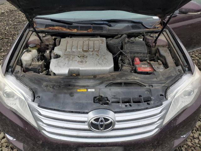 2012 TOYOTA AVALON BAS #3309413965