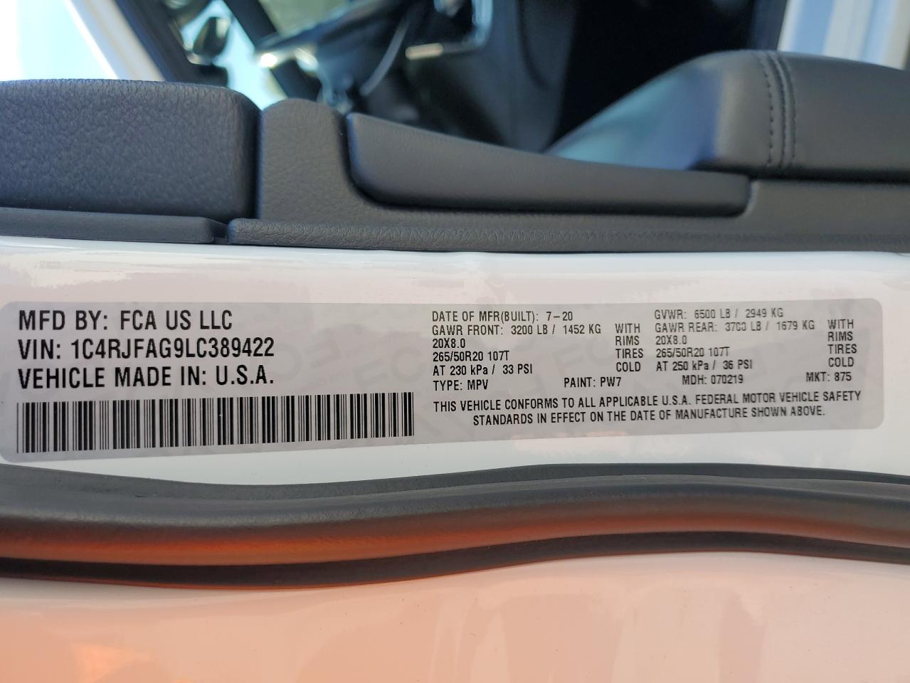 JEEP GRAND CHEROKEE LAREDO