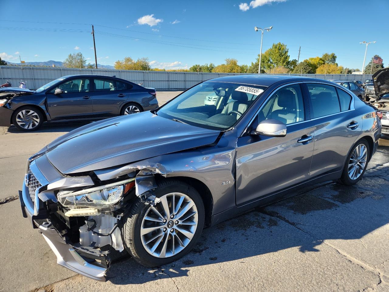 Lot #3281980107 2018 INFINITI Q50 LUXE