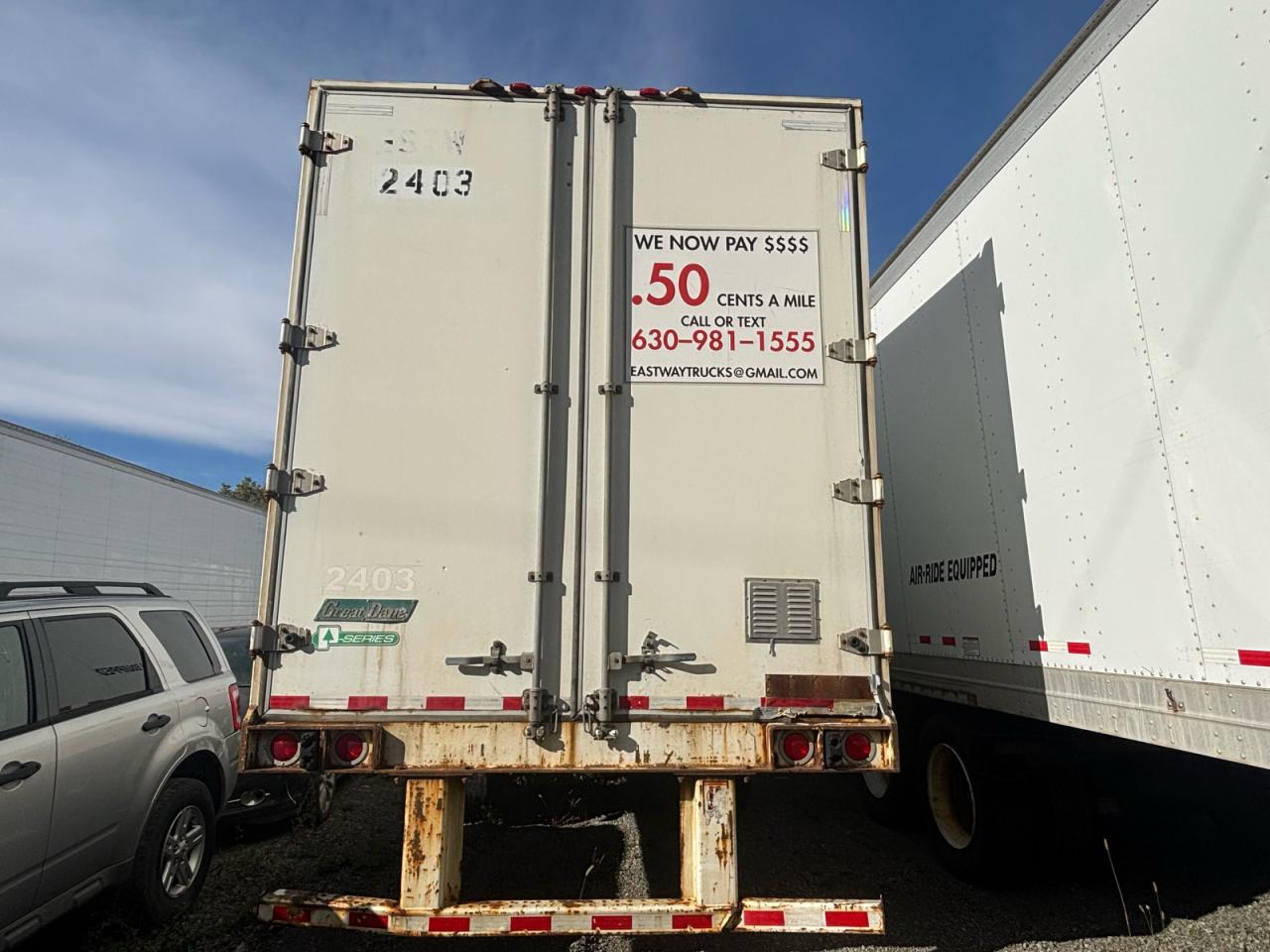 Lot #3283913349 2012 DRY VAN DRY VAN