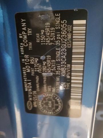 2016 HYUNDAI TUCSON LIM - KM8J3CA23GU236055