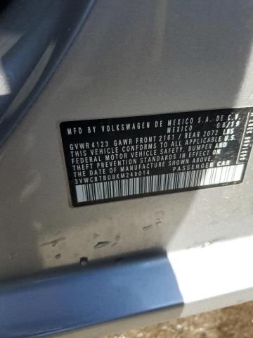 2019 VOLKSWAGEN JETTA S #3261322478