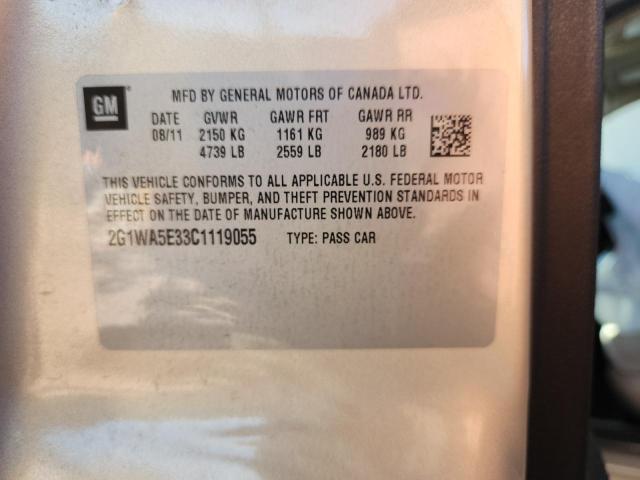 2012 CHEVROLET IMPALA LS - 2G1WA5E33C1119055