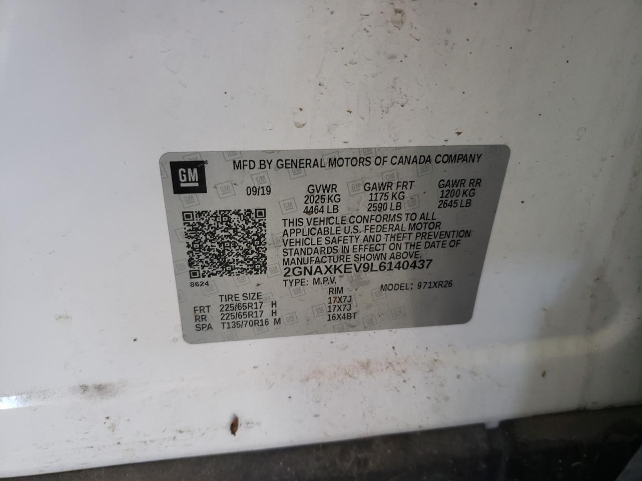 CHEVROLET EQUINOX LT