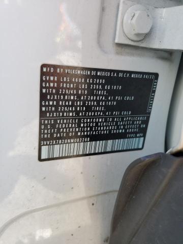 2022 VOLKSWAGEN TAOS SEL #3305713727