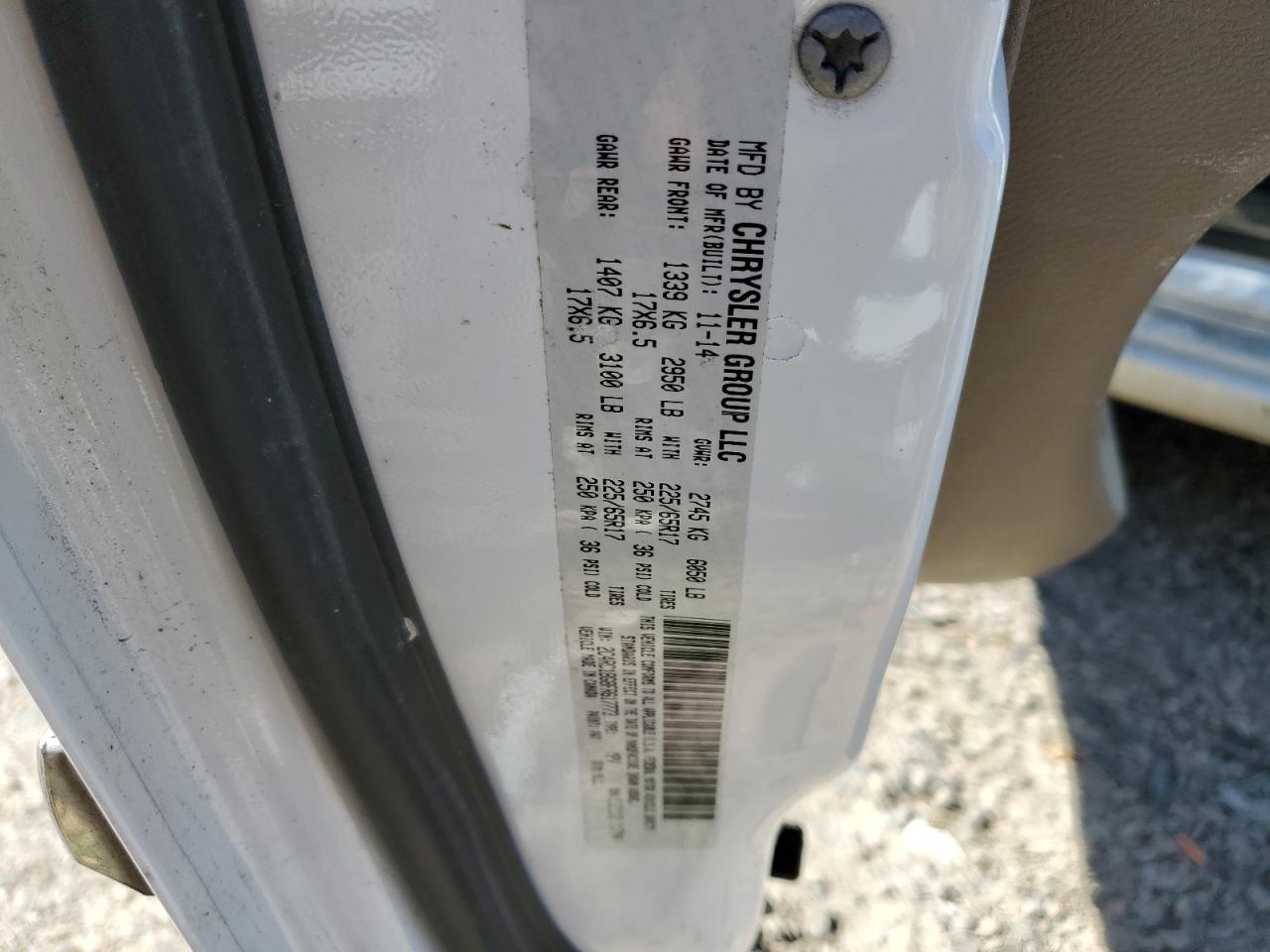 CHRYSLER TOWN & COUNTRY TOURING