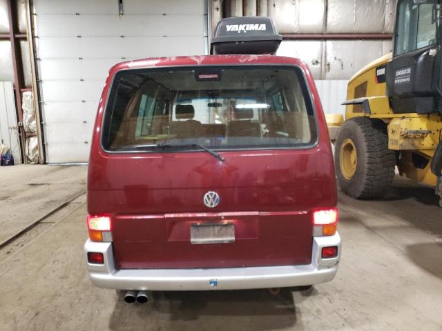2001 VOLKSWAGEN EUROVAN GL #3277049176