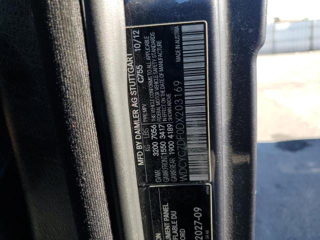 2013 MERCEDES-BENZ G 63 AMG - WDCYC7DF0DX203169