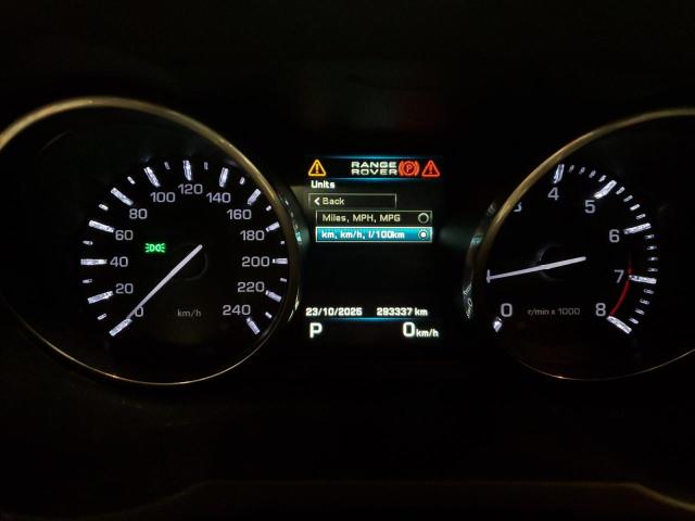 2012 LAND ROVER RANGE ROVE - SALVP1BG5CH609326