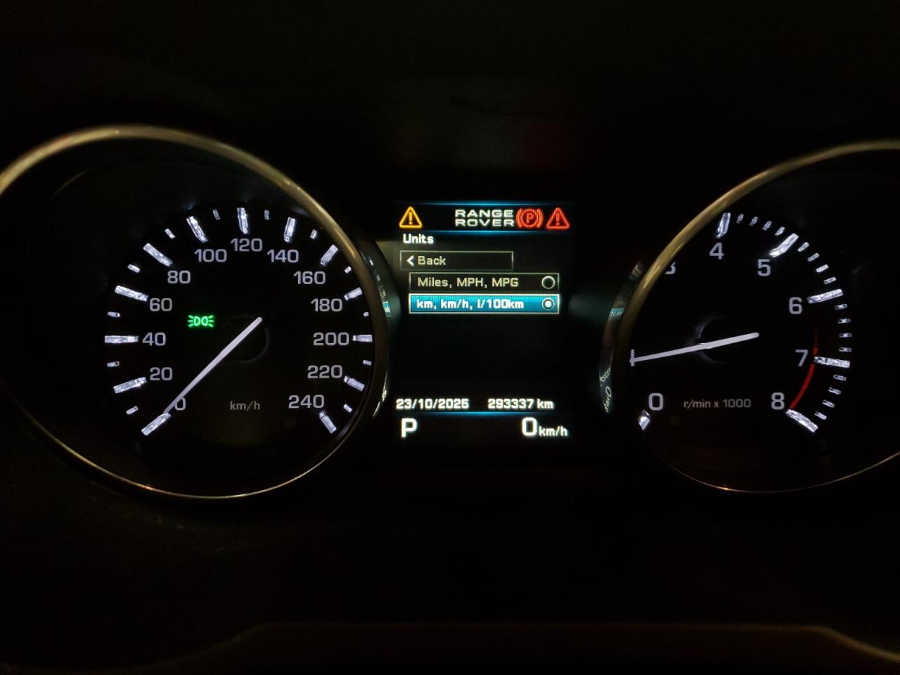 LAND ROVER RANGE ROVER PURE PLUS