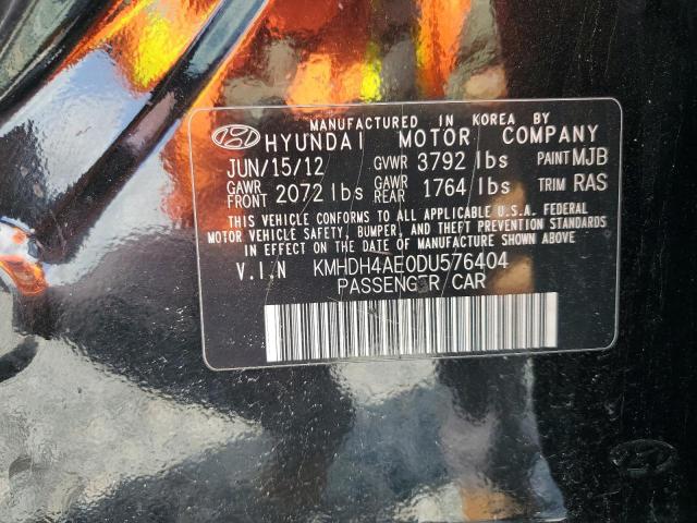 2013 HYUNDAI ELANTRA GL - KMHDH4AE0DU576404