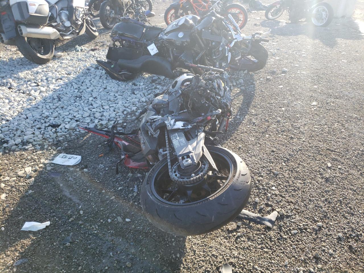 Lot #3290413768 2015 HONDA CBR1000 RR