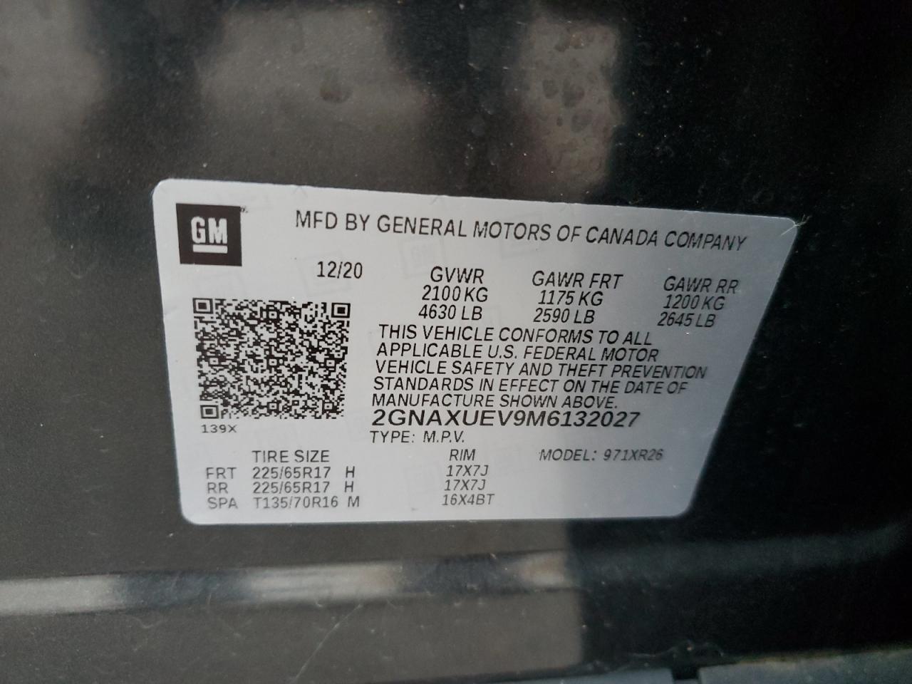 CHEVROLET EQUINOX LT