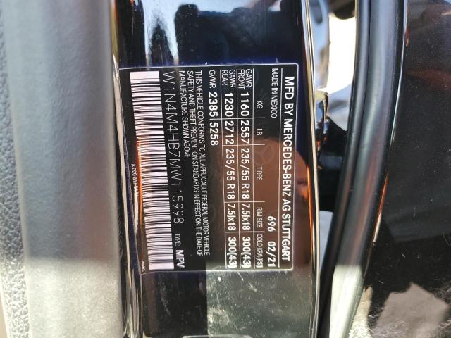 2021 MERCEDES-BENZ GLB 250 4M #3292462672