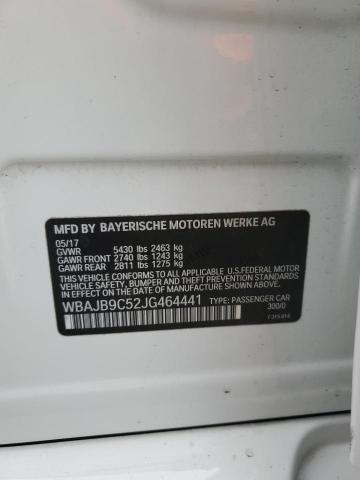 2018 BMW M550XI WBAJB9C52JG464441