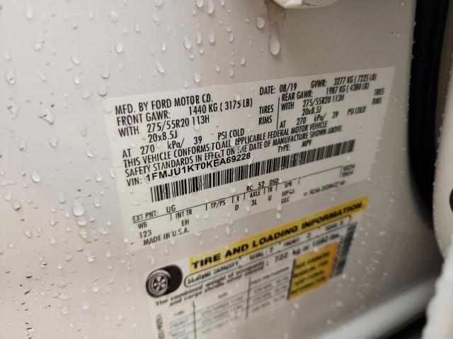 2019 FORD EXPEDITION #3286691301