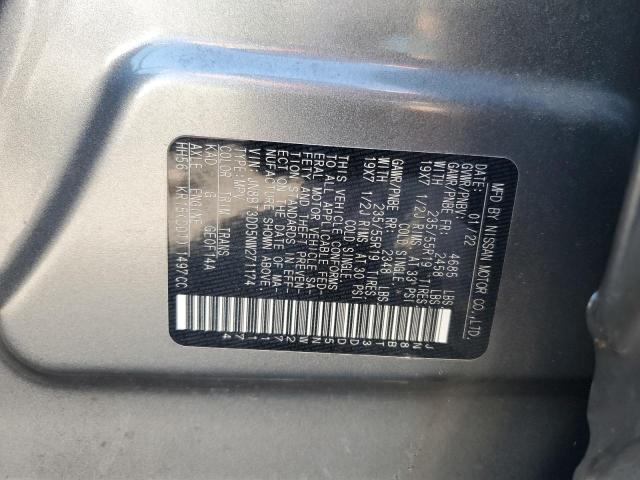 2022 NISSAN ROGUE PLAT JN8BT3DD5NW271174