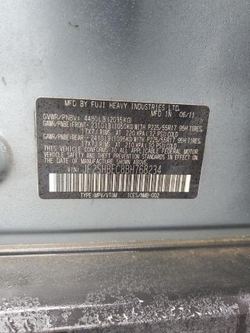 2011 SUBARU FORESTER L #3286525194