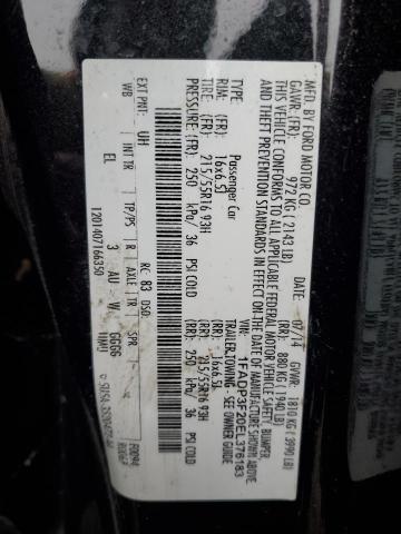 2014 FORD FOCUS SE - 1FADP3F20EL376183